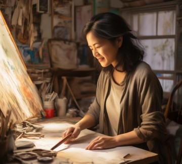 四勤皆妙笔，润心服务