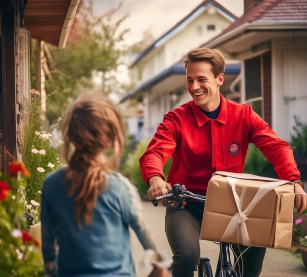 温暖的日常配送服务