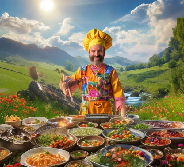 美食代言人，你的绝美风景